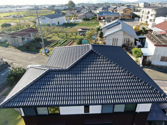 屋根瓦 長野県より